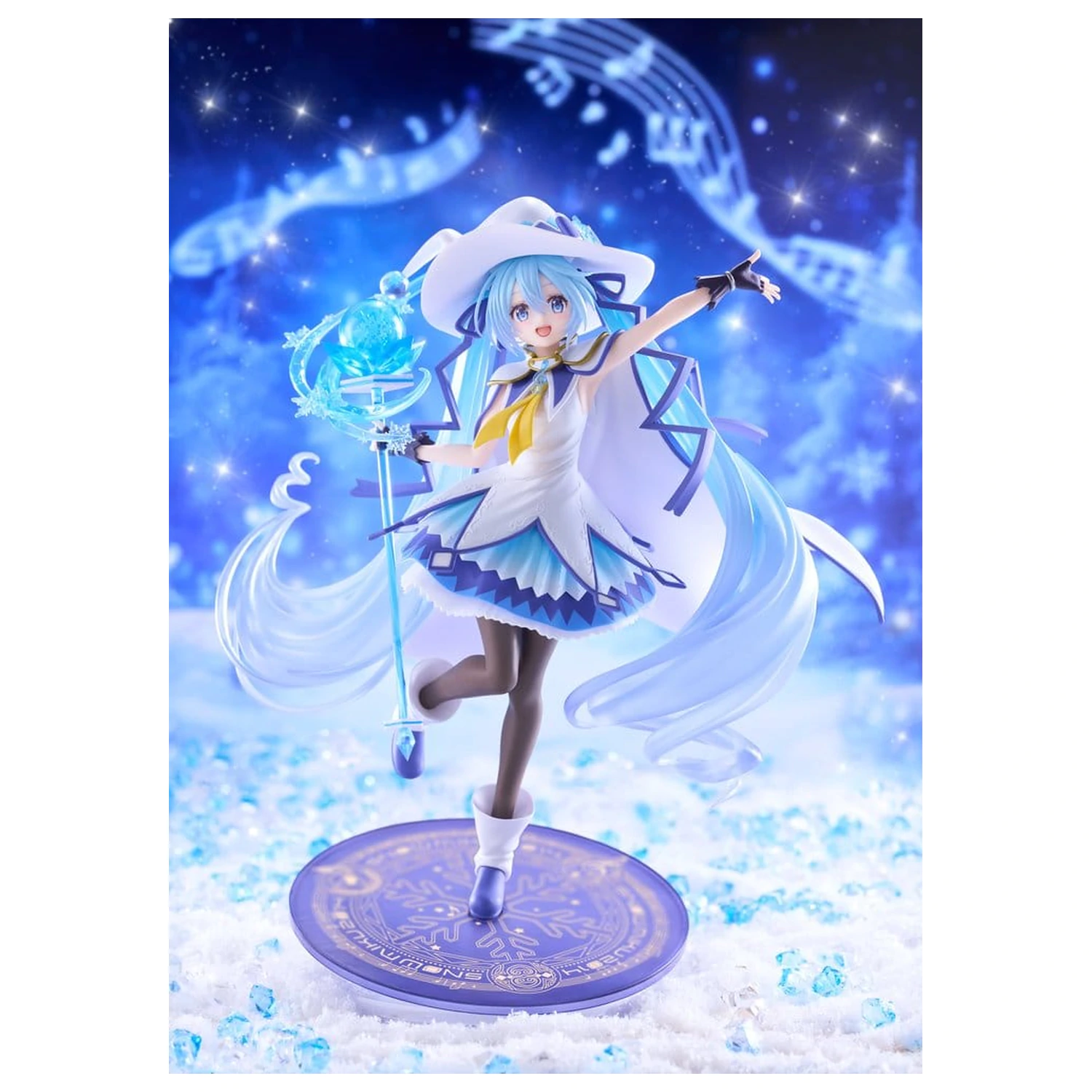 Hatsune Miku AMP+ PVC figura Snow Miku All Stars 2014 Ver. 25 cm fotografija proizvoda