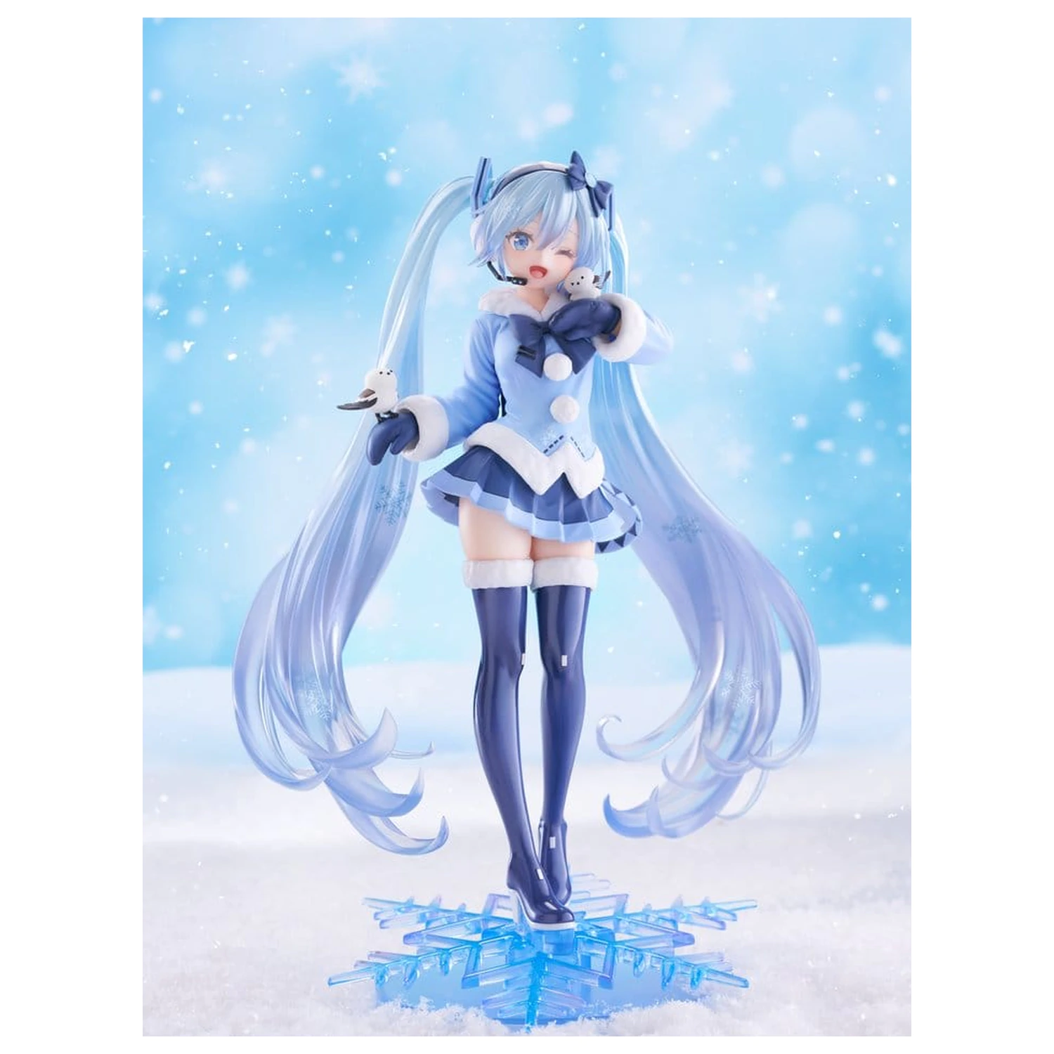 Hatsune Miku AMP+ PVC figura Snow Miku All Stars 2012 Ver. 25 cm fotografija proizvoda