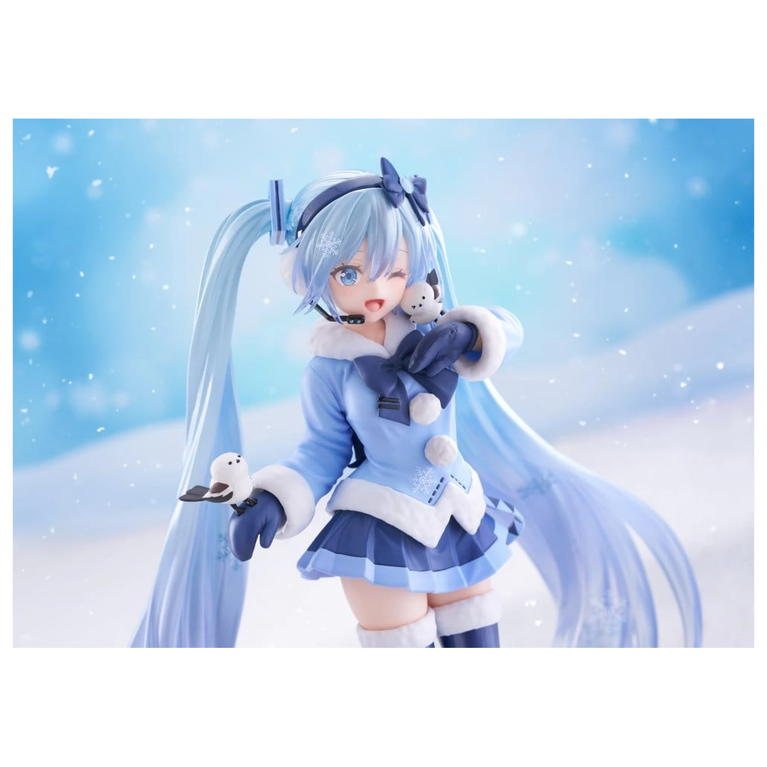 Hatsune Miku AMP+ PVC figura Snow Miku All Stars 2012 Ver. 25 cm fotografija proizvoda