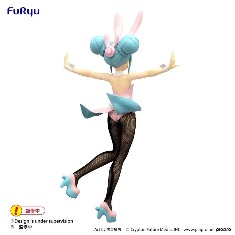 Hatsune Miku BiCute Bunnies PVC Kipić Namigivanje Pearl Pink Color Ver. 30 cm fotografija proizvoda