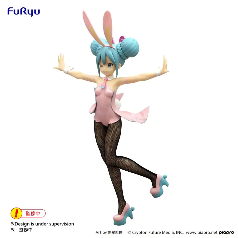 Hatsune Miku BiCute Bunnies PVC Kipić Namigivanje Pearl Pink Color Ver. 30 cm fotografija proizvoda