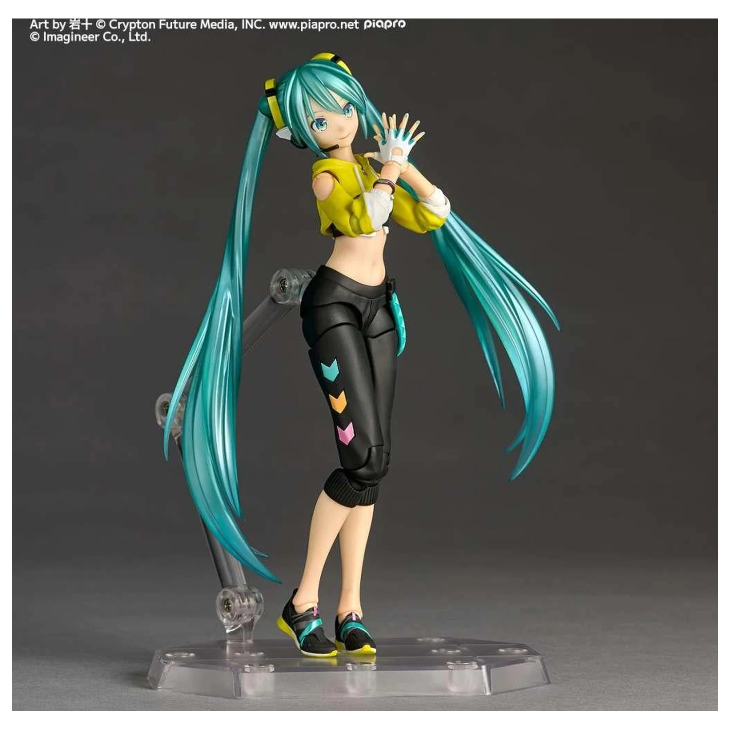Hatsune Miku Boxing Version figura Revoltech A.Y. 15 cm fotografija proizvoda