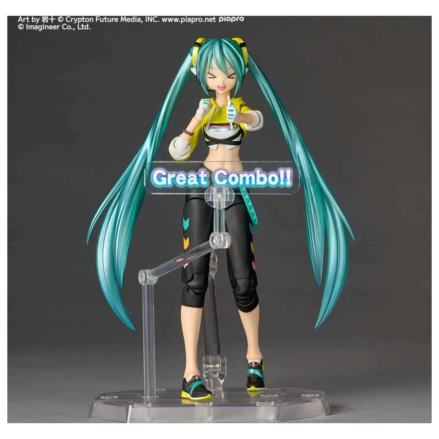 Hatsune Miku Boxing Version figura Revoltech A.Y. 15 cm fotografija proizvoda