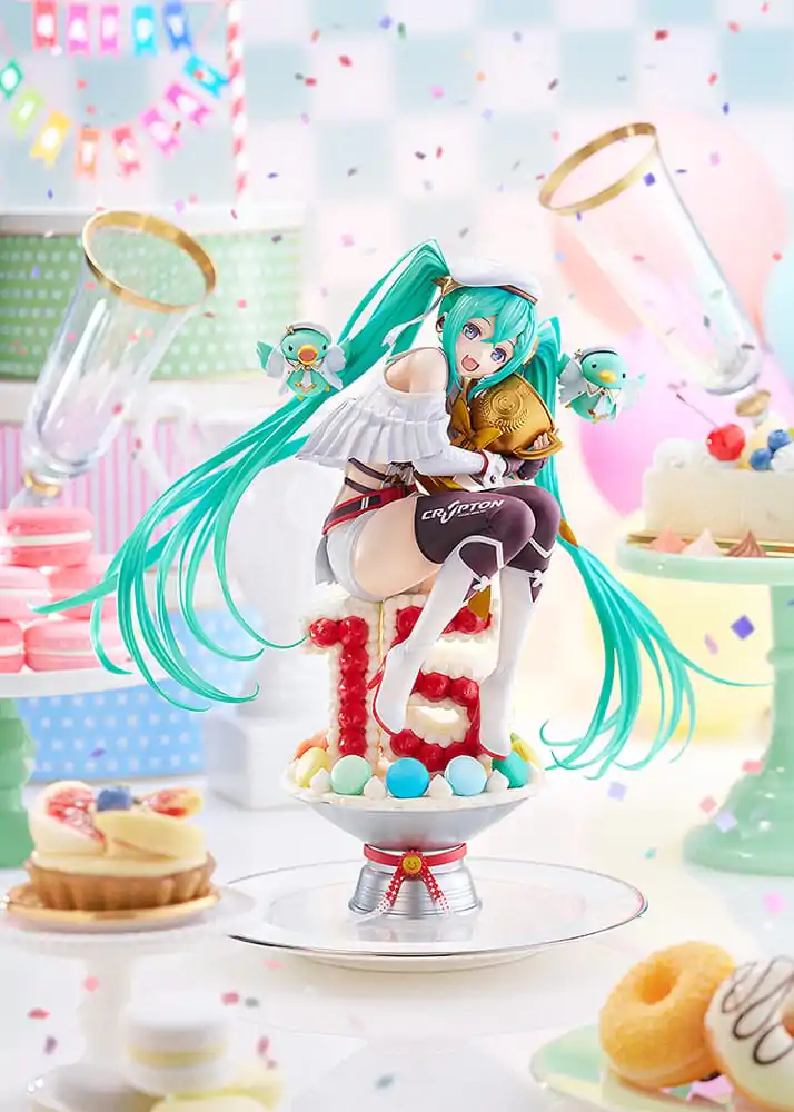 Hatsune Miku Characters PVC Kip 1/6 Racing Miku: 2023 - 15th Anniversary Ver. 26 cm fotografija proizvoda