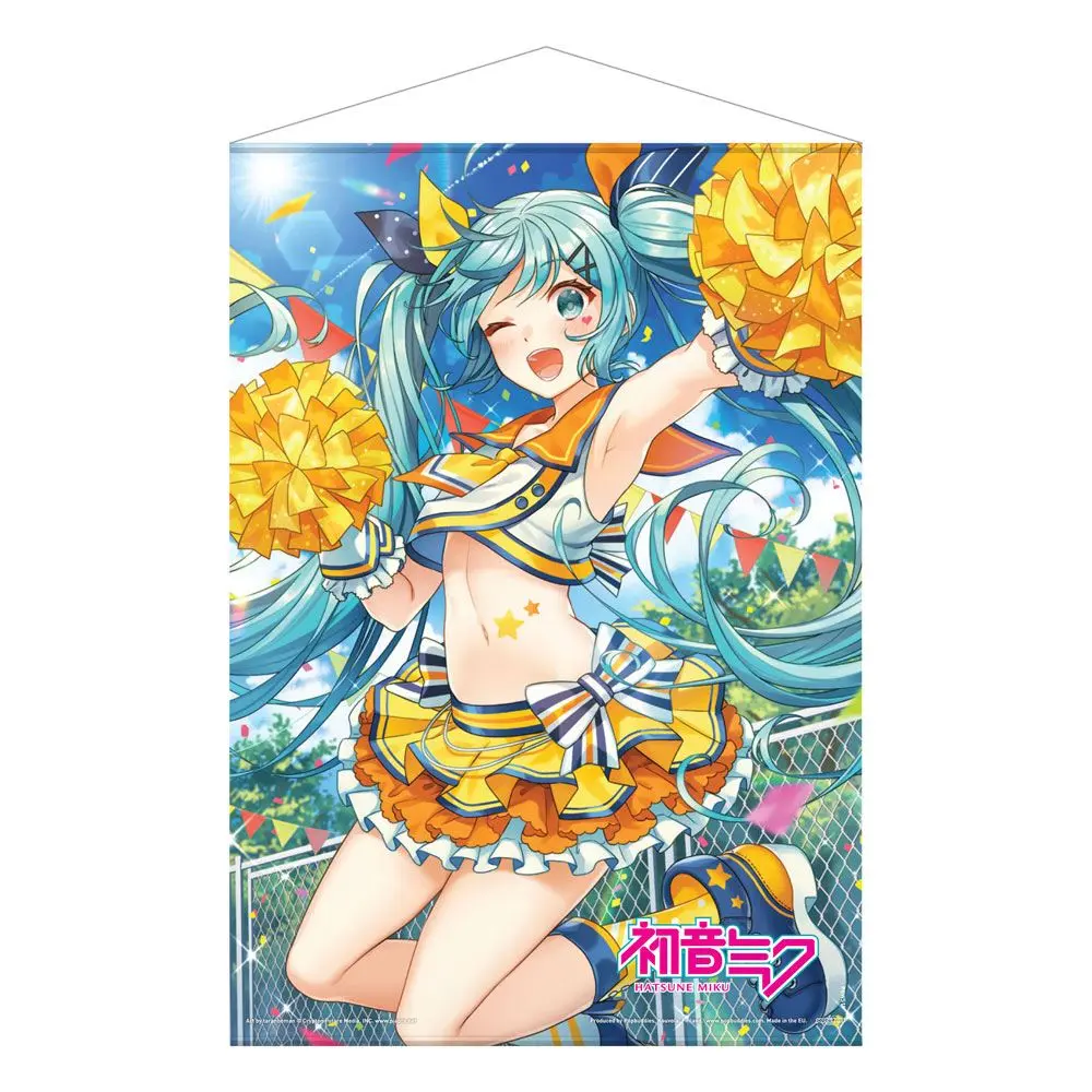 Hatsune Miku zidni svitak Cheerleader (Summer) 50 x 70 cm fotografija proizvoda