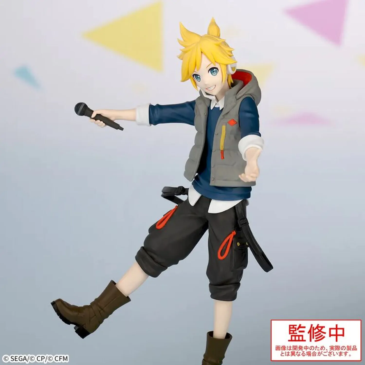 Hatsune Miku: Colorful Stage! Desktop x Decorate Collections PVC Kipić Kagamine Len Street Sekai Ver. 15 cm fotografija proizvoda