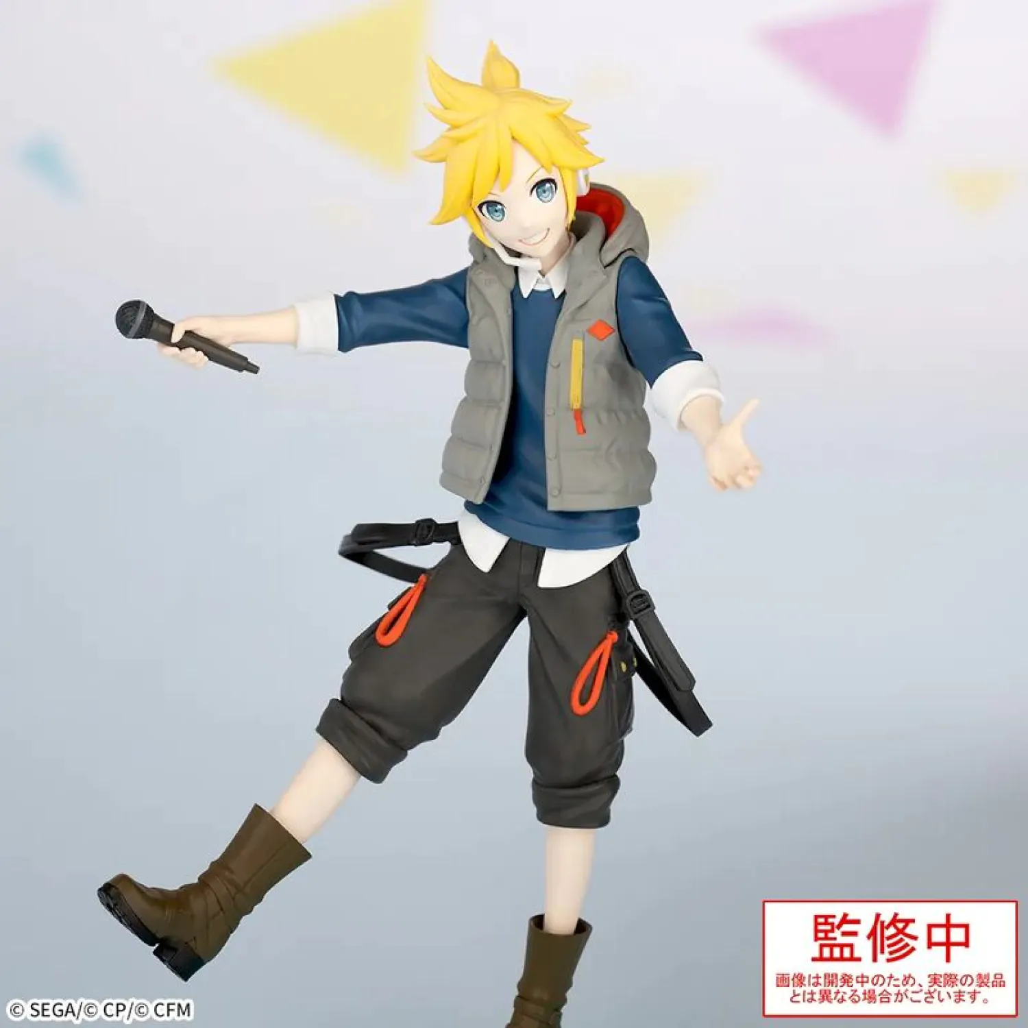 Hatsune Miku: Colorful Stage! Desktop x Decorate Collections PVC Kipić Kagamine Len Street Sekai Ver. 15 cm fotografija proizvoda