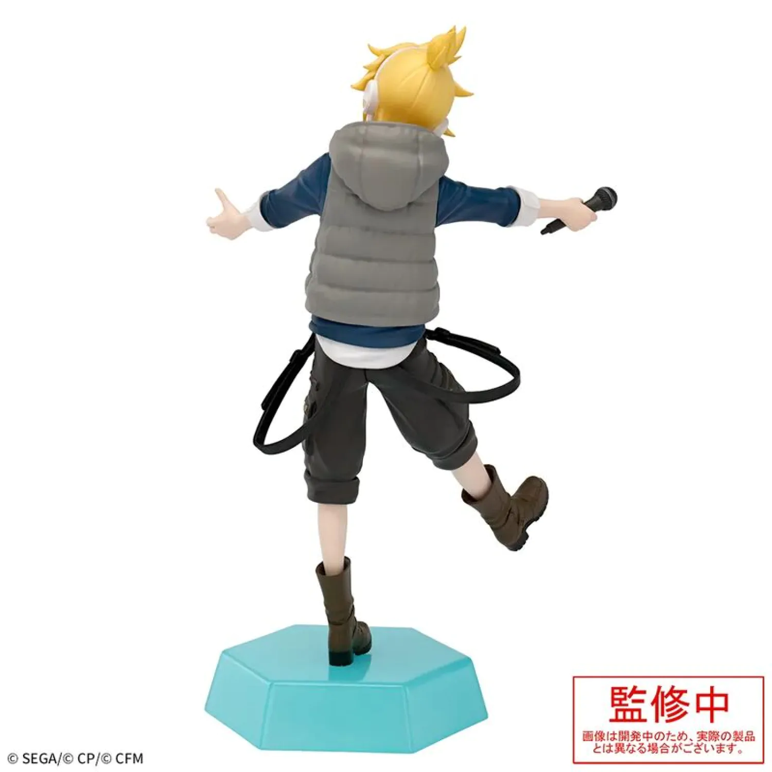 Hatsune Miku: Colorful Stage! Desktop x Decorate Collections PVC Kipić Kagamine Len Street Sekai Ver. 15 cm fotografija proizvoda