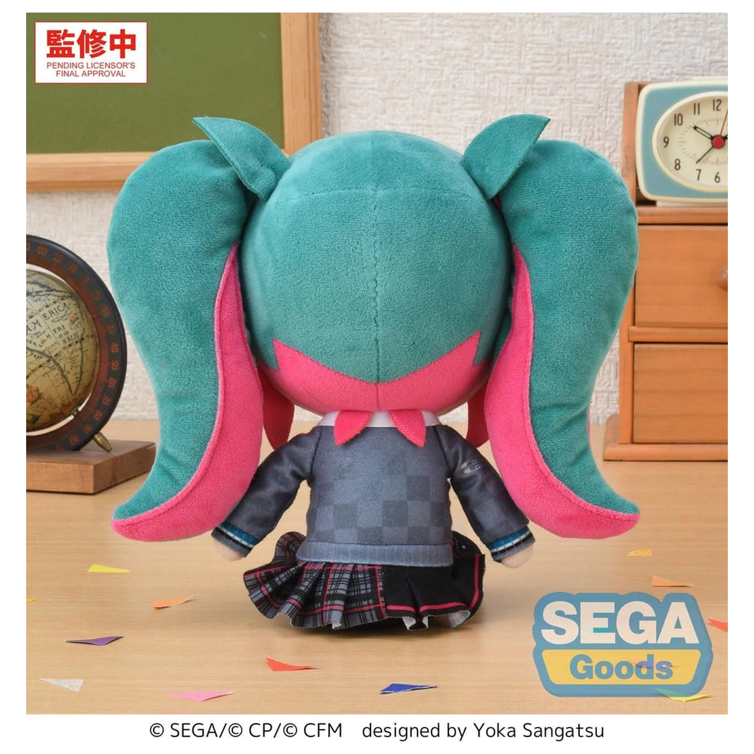 Hatsune Miku: Colorful Stage! Plišana figura fuwa petit M -School SEKAI Hatsune Miku- fotografija proizvoda