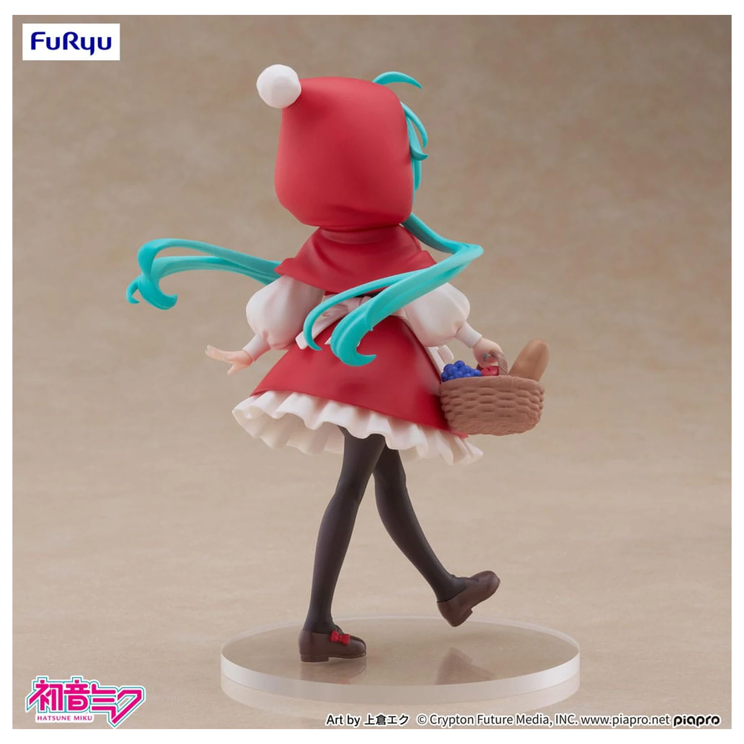 Hatsune Miku Desktop Fairy PVC Statua Hatsune Miku Little red riding hood Ver. 16 cm fotografija proizvoda