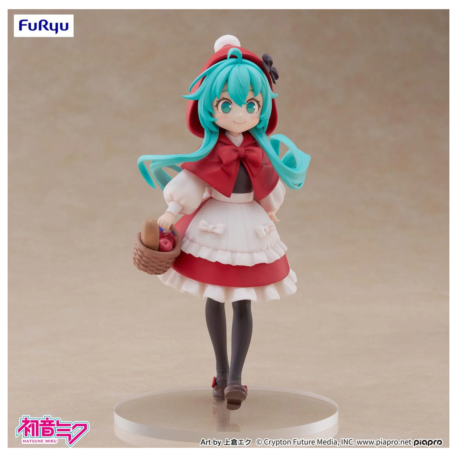 Hatsune Miku Desktop Fairy PVC Statua Hatsune Miku Little red riding hood Ver. 16 cm fotografija proizvoda