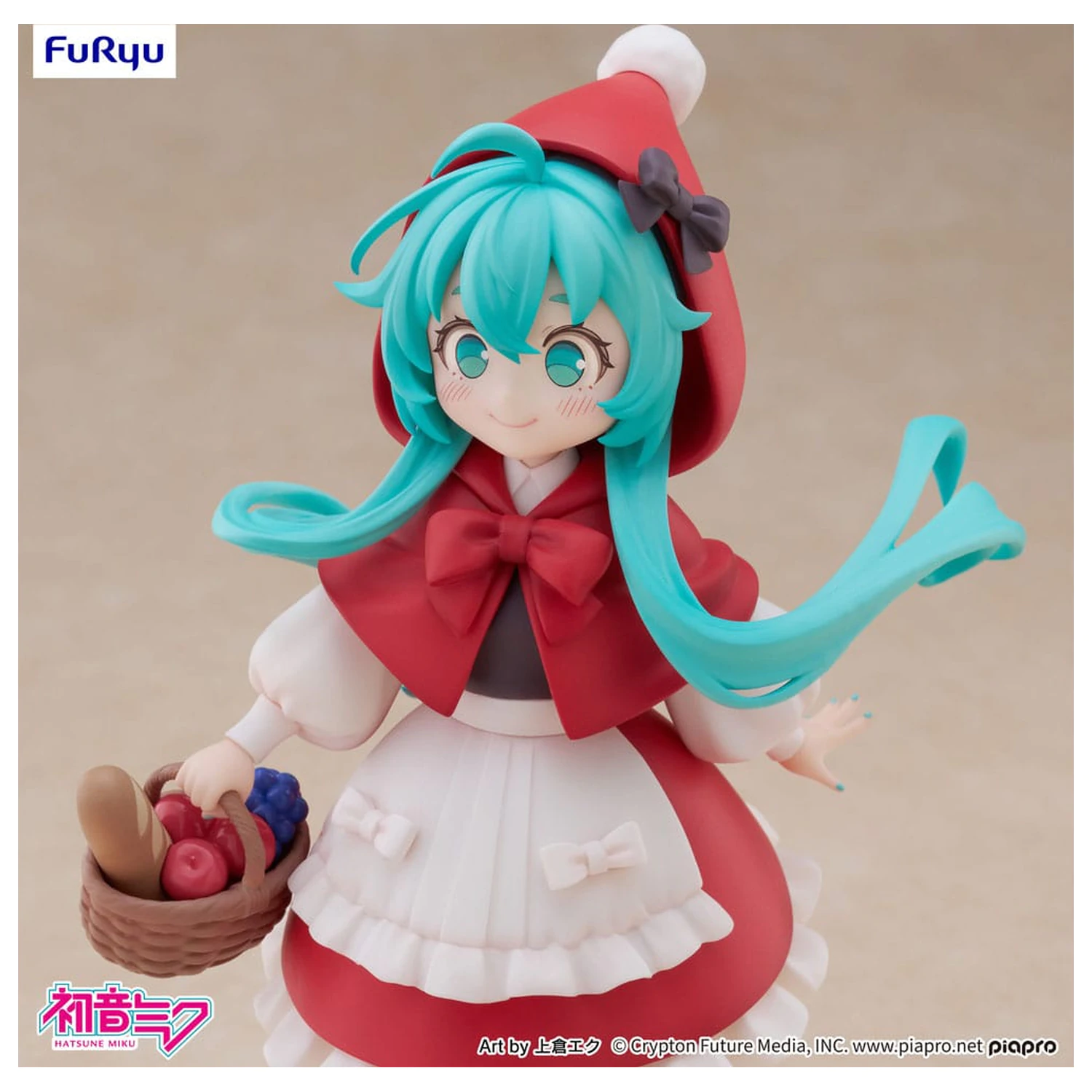 Hatsune Miku Desktop Fairy PVC Statua Hatsune Miku Little red riding hood Ver. 16 cm fotografija proizvoda