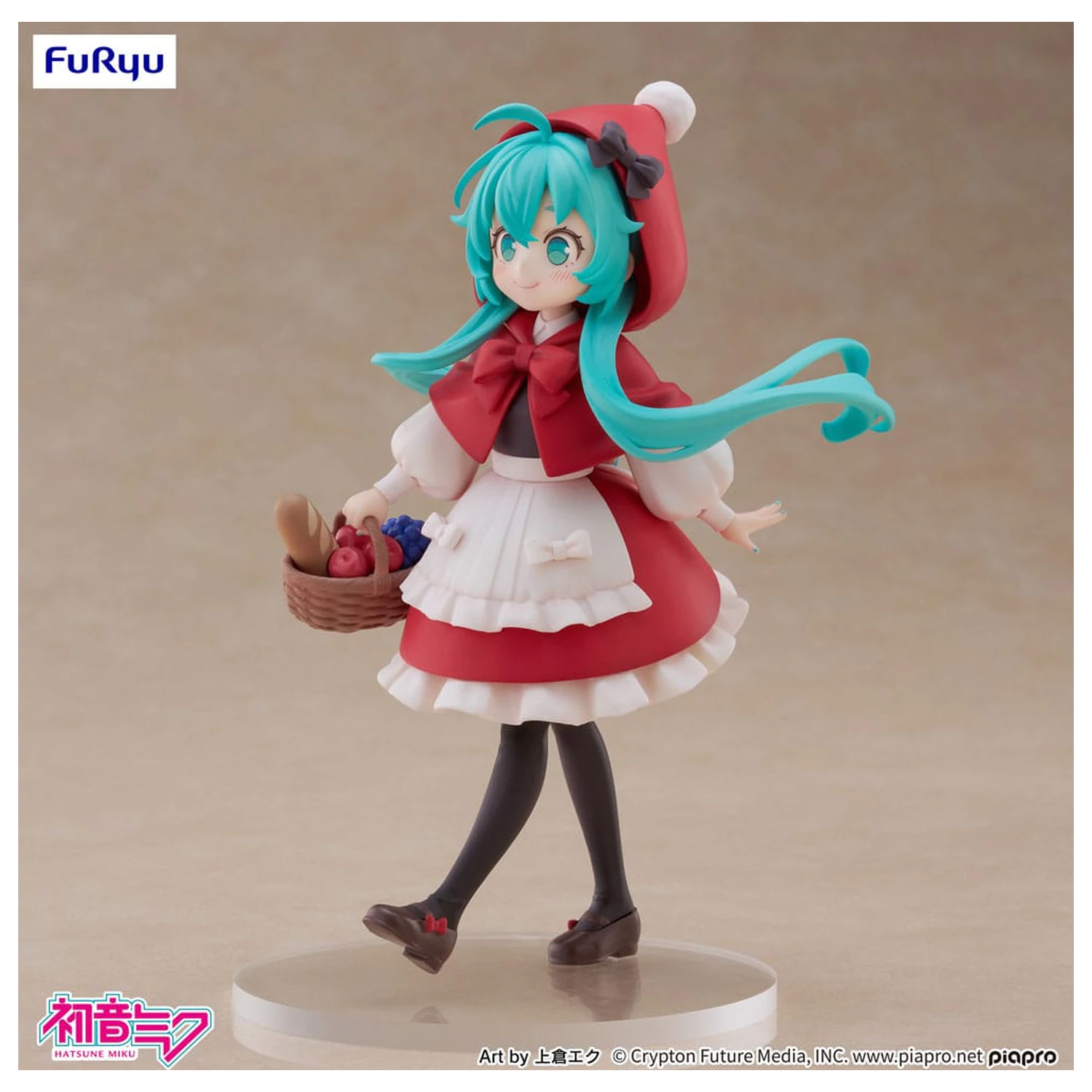 Hatsune Miku Desktop Fairy PVC Statua Hatsune Miku Little red riding hood Ver. 16 cm fotografija proizvoda