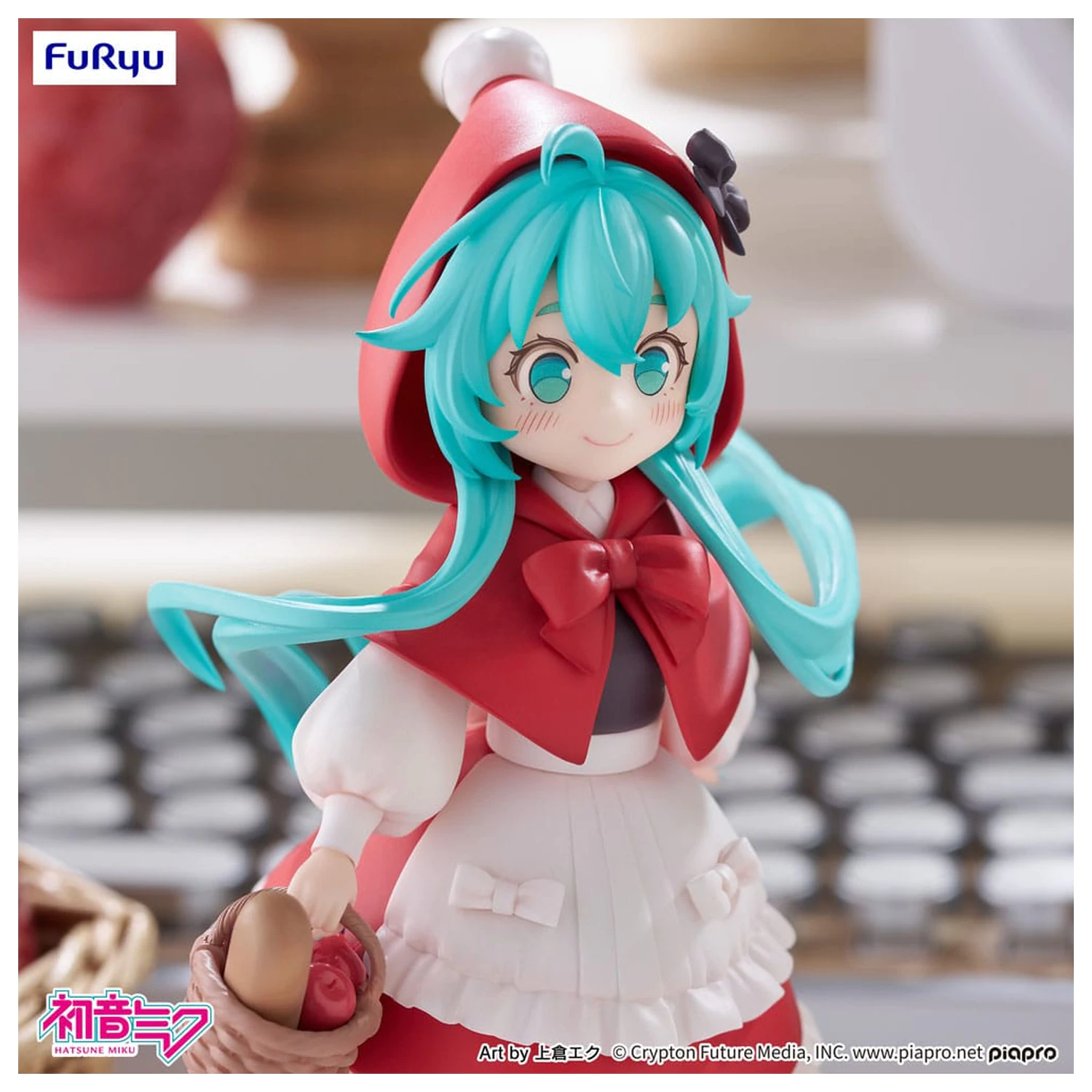 Hatsune Miku Desktop Fairy PVC Statua Hatsune Miku Little red riding hood Ver. 16 cm fotografija proizvoda