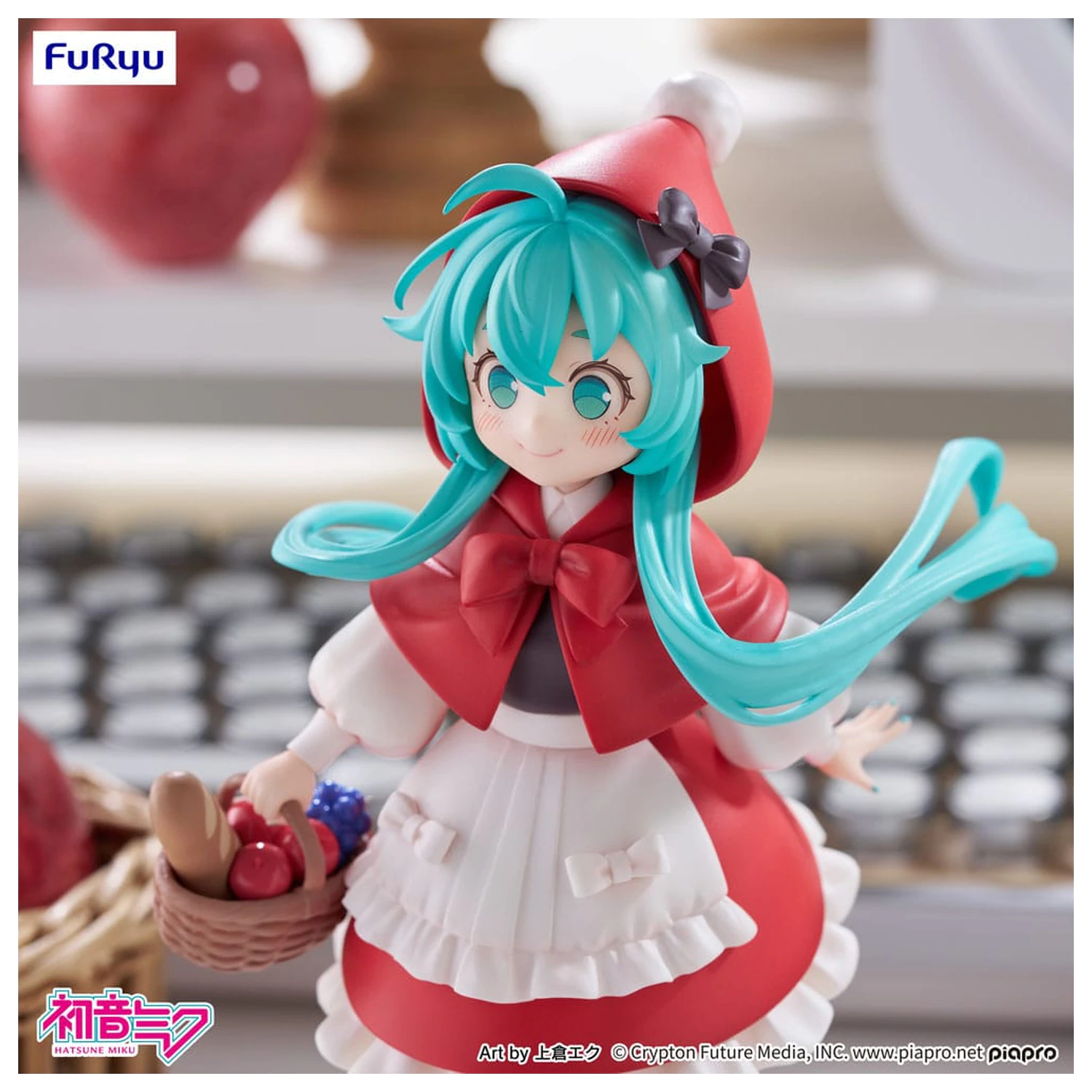 Hatsune Miku Desktop Fairy PVC Statua Hatsune Miku Little red riding hood Ver. 16 cm fotografija proizvoda