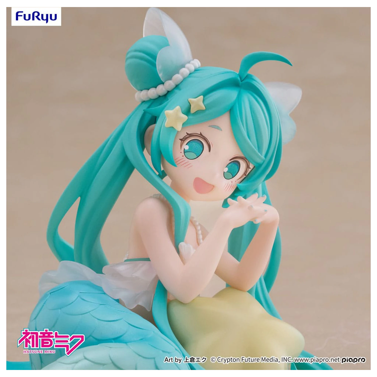 Hatsune Miku Desktop Fairy PVC kipić Hatsune Miku Sirena princeza Ver. 9 cm fotografija proizvoda