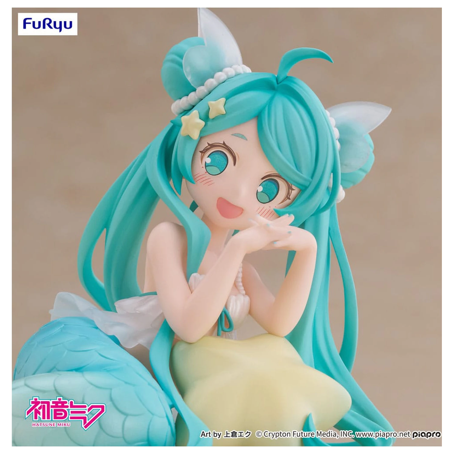 Hatsune Miku Desktop Fairy PVC kipić Hatsune Miku Sirena princeza Ver. 9 cm fotografija proizvoda