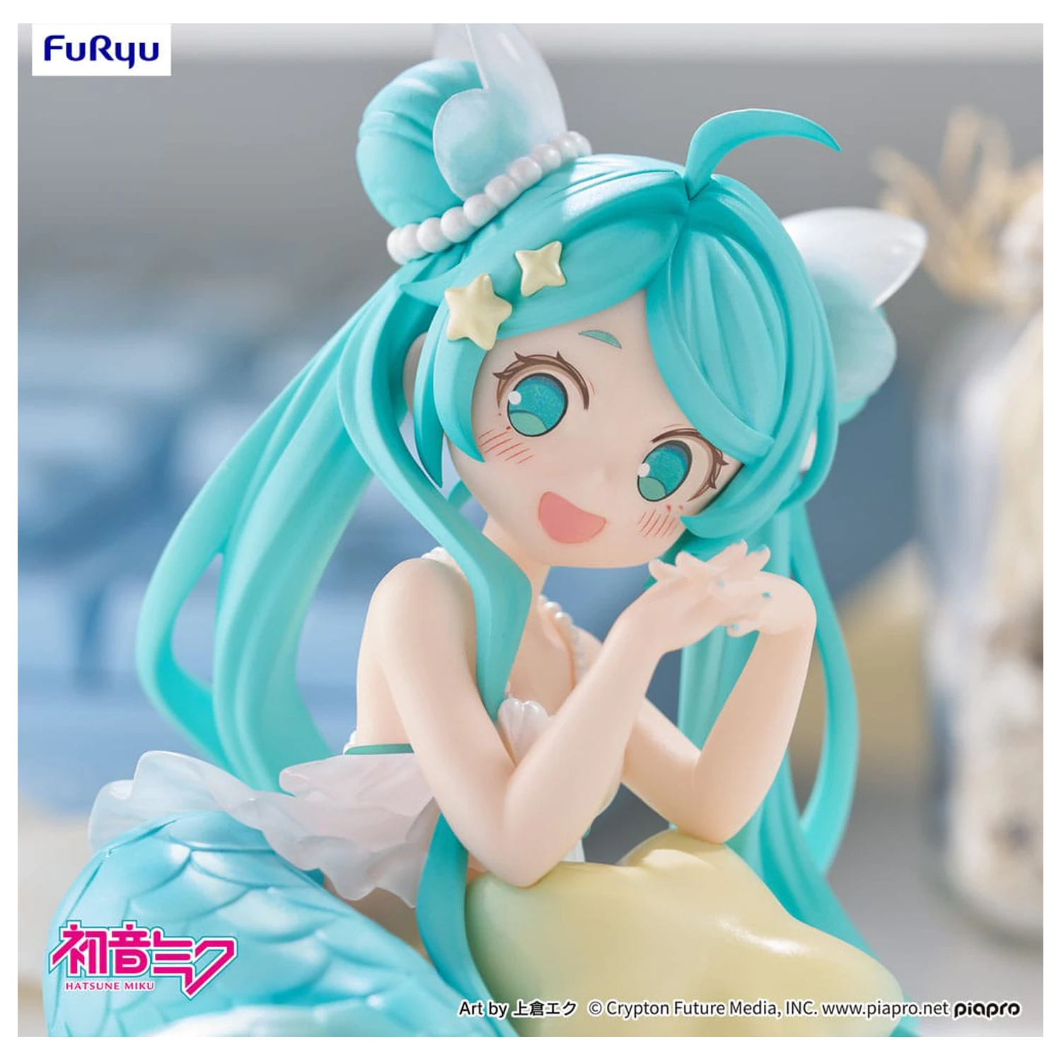 Hatsune Miku Desktop Fairy PVC kipić Hatsune Miku Sirena princeza Ver. 9 cm fotografija proizvoda