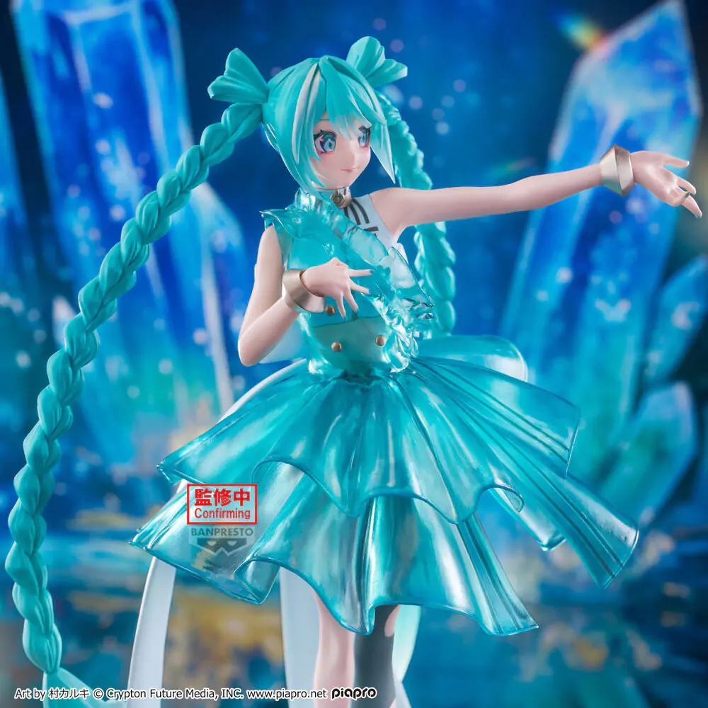 Hatsune Miku EmeraldGem Clearluxe figura 28cm fotografija proizvoda