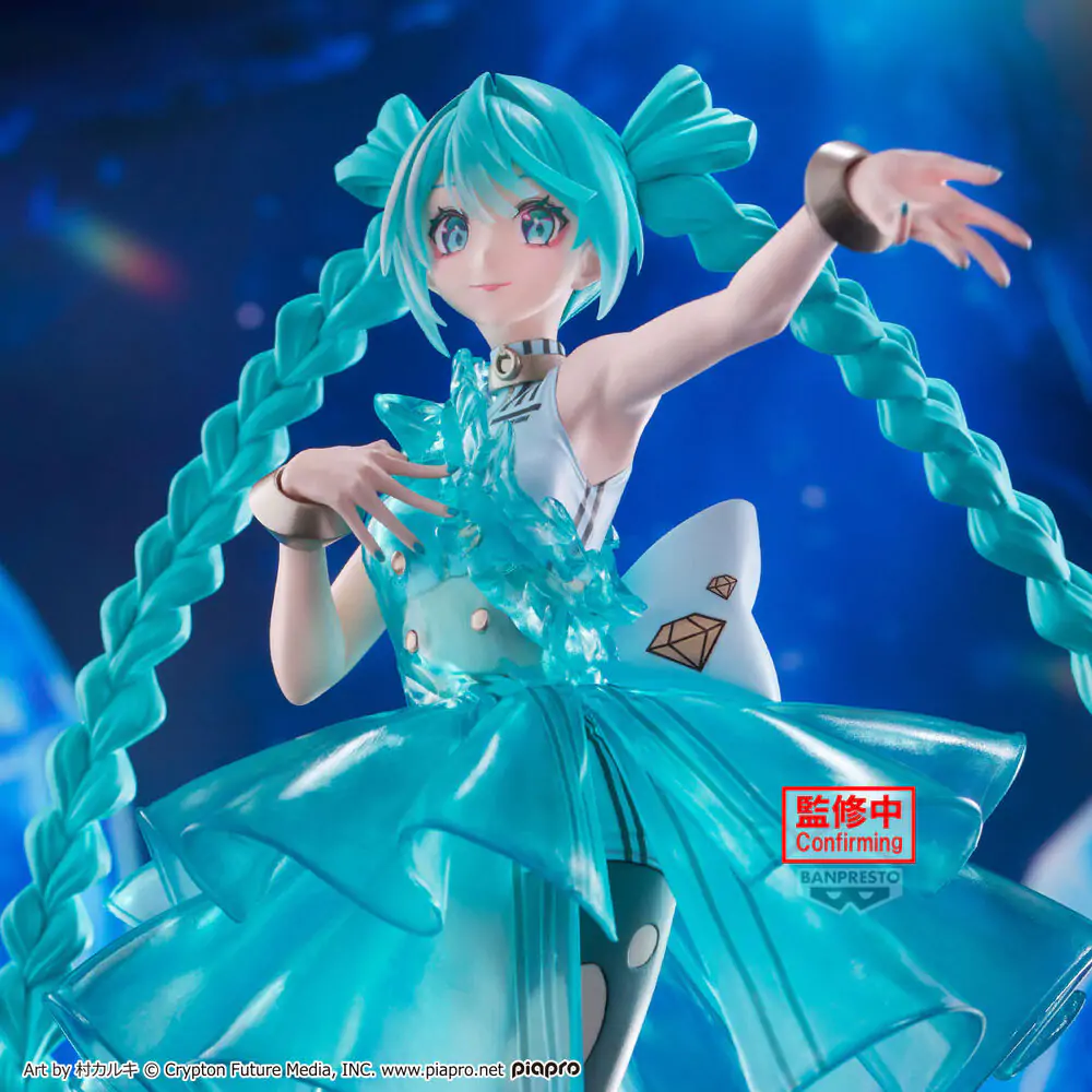 Hatsune Miku EmeraldGem Clearluxe figura 28cm fotografija proizvoda