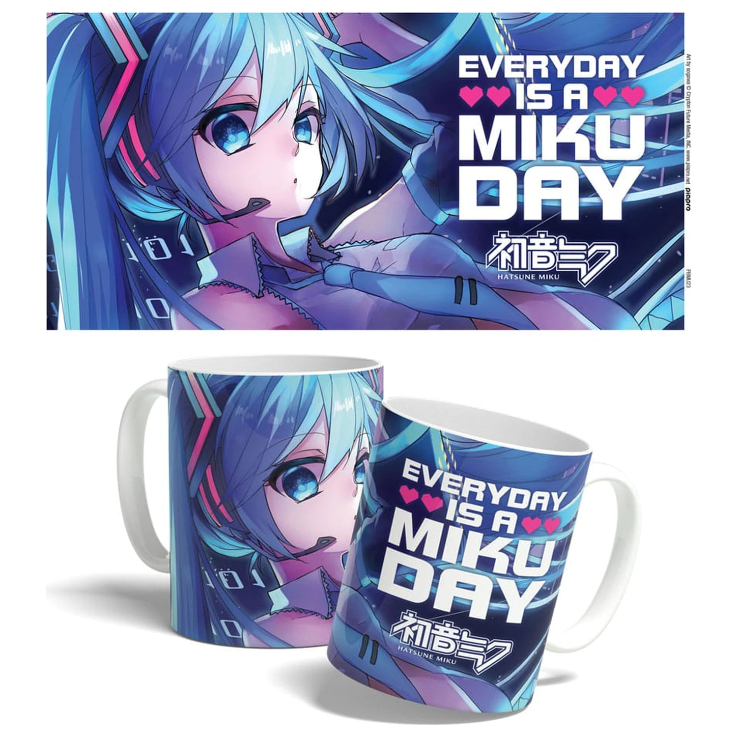 Hatsune Miku šalica Everyday is a Miku Day 325 ml fotografija proizvoda