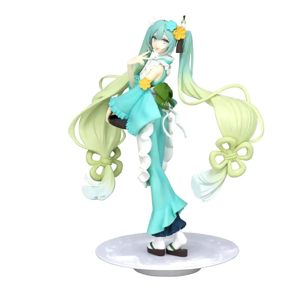 Hatsune Miku Exceed Creative PVC kipić Matcha Green Tea Parfait Mint Ver. 21 cm fotografija proizvoda