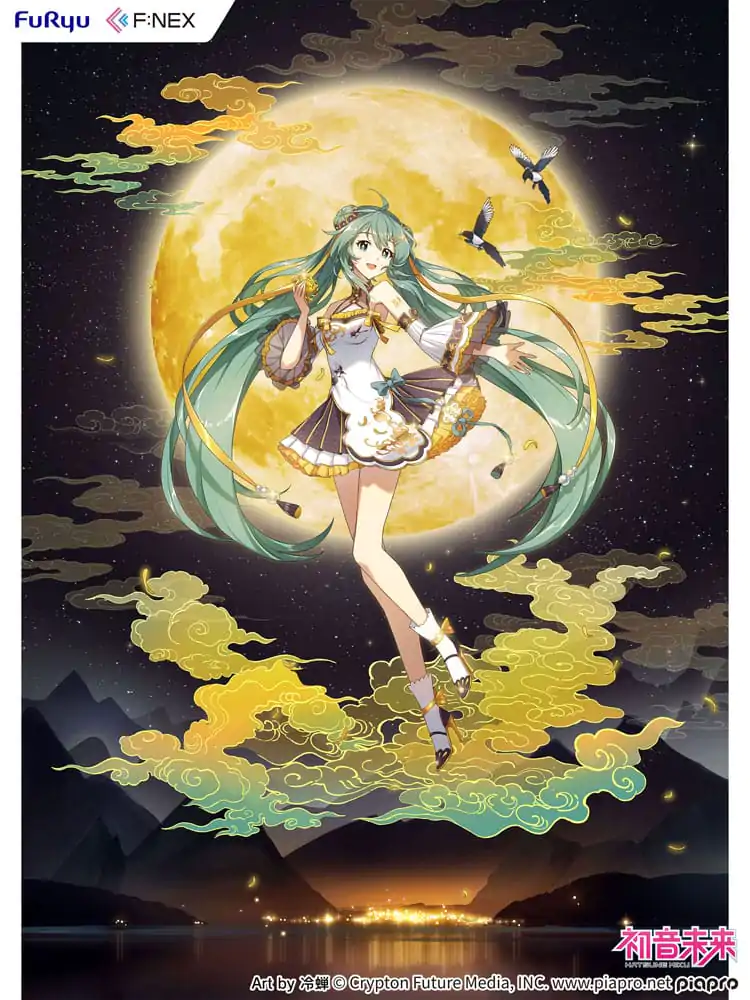 Hatsune Miku F:NEX PVC Kip 1/7 Hatsune Miku Mid-Autumn Festival Ver. 27 cm fotografija proizvoda