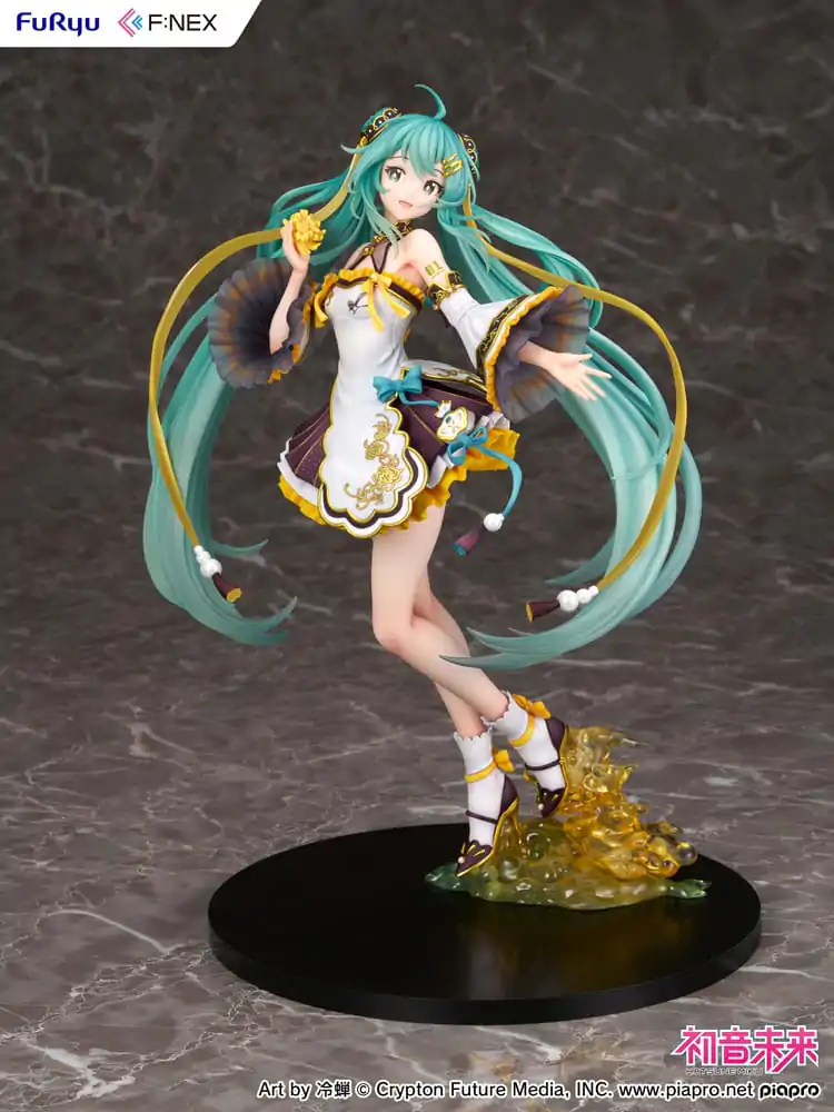 Hatsune Miku F:NEX PVC Kip 1/7 Hatsune Miku Mid-Autumn Festival Ver. 27 cm fotografija proizvoda