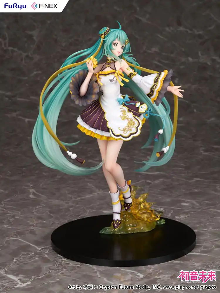 Hatsune Miku F:NEX PVC Kip 1/7 Hatsune Miku Mid-Autumn Festival Ver. 27 cm fotografija proizvoda