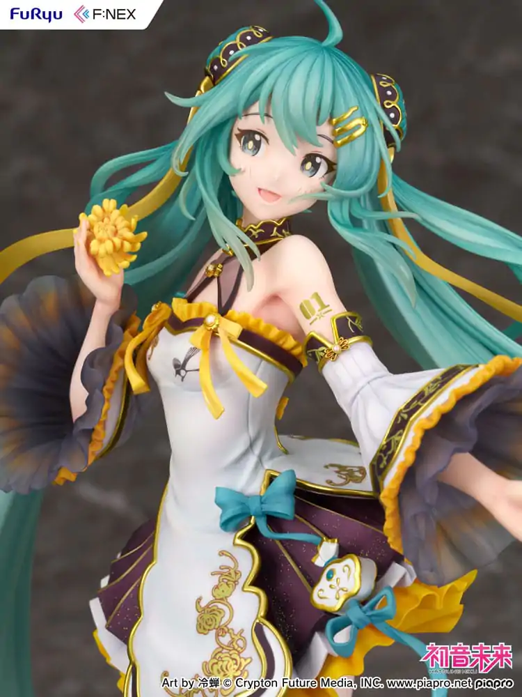 Hatsune Miku F:NEX PVC Kip 1/7 Hatsune Miku Mid-Autumn Festival Ver. 27 cm fotografija proizvoda