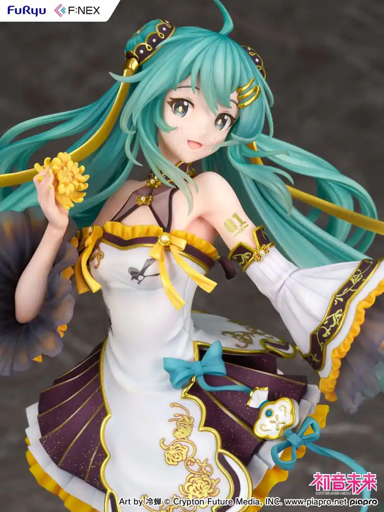 Hatsune Miku F:NEX PVC Kip 1/7 Hatsune Miku Mid-Autumn Festival Ver. 27 cm fotografija proizvoda