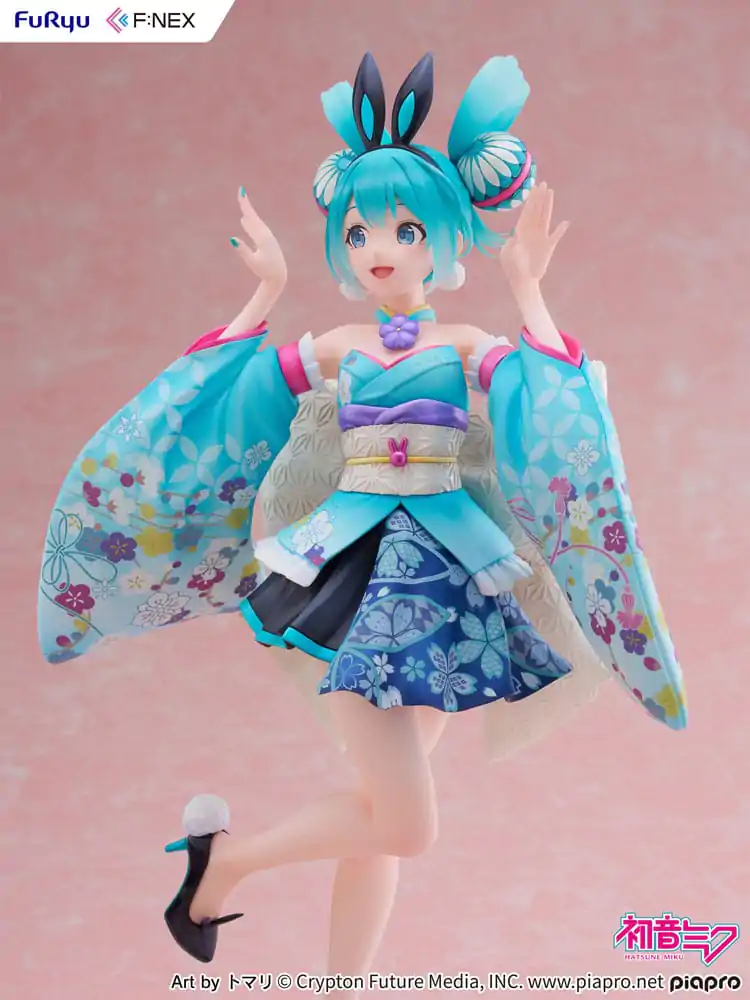 Hatsune Miku F:NEX PVC Kip 1/7 Hatsune Miku Wa-bunny 27 cm fotografija proizvoda