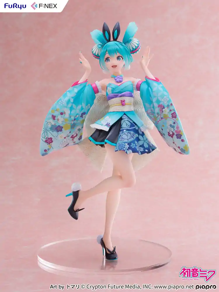 Hatsune Miku F:NEX PVC Kip 1/7 Hatsune Miku Wa-bunny 27 cm fotografija proizvoda