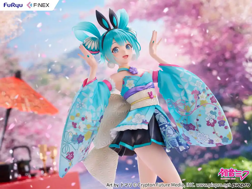 Hatsune Miku F:NEX PVC Kip 1/7 Hatsune Miku Wa-bunny 27 cm fotografija proizvoda