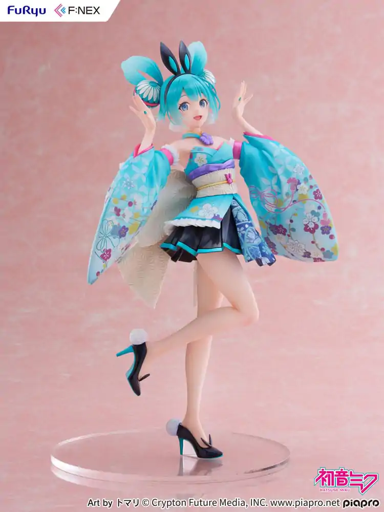 Hatsune Miku F:NEX PVC Kip 1/7 Hatsune Miku Wa-bunny 27 cm fotografija proizvoda