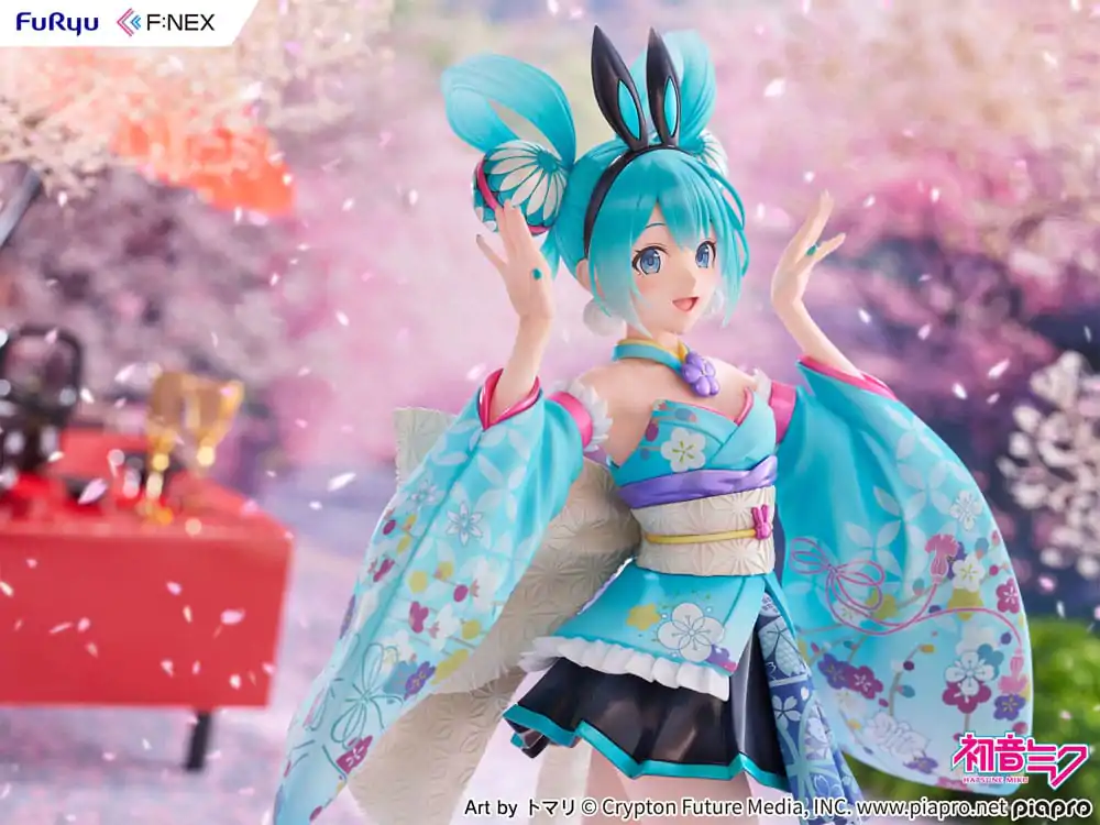 Hatsune Miku F:NEX PVC Kip 1/7 Hatsune Miku Wa-bunny 27 cm fotografija proizvoda