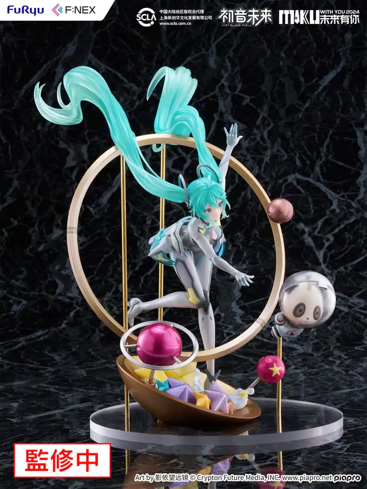 Hatsune Miku F:NEX PVC Kip 1/7 Miku with You 2024 Ver. 29 cm fotografija proizvoda