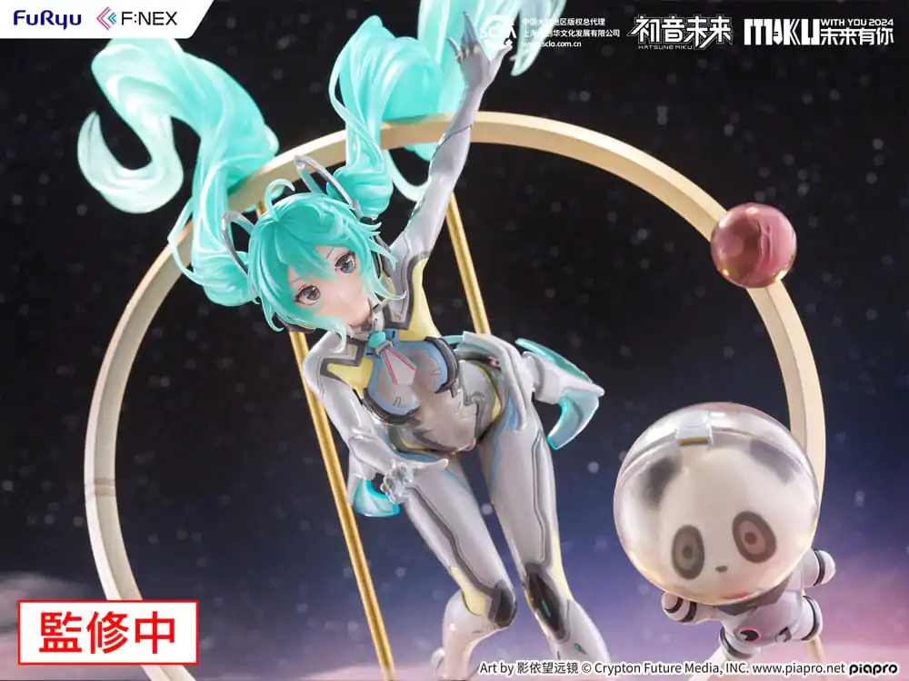 Hatsune Miku F:NEX PVC Kip 1/7 Miku with You 2024 Ver. 29 cm fotografija proizvoda