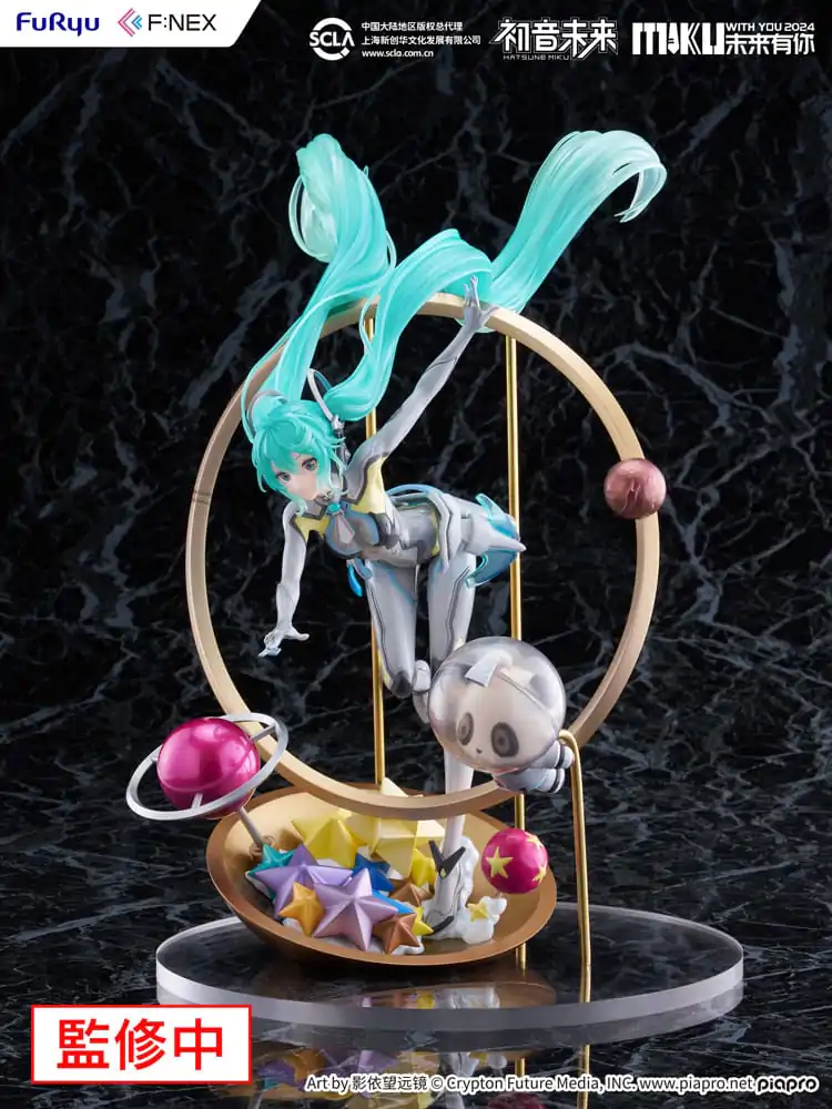 Hatsune Miku F:NEX PVC Kip 1/7 Miku with You 2024 Ver. 29 cm fotografija proizvoda