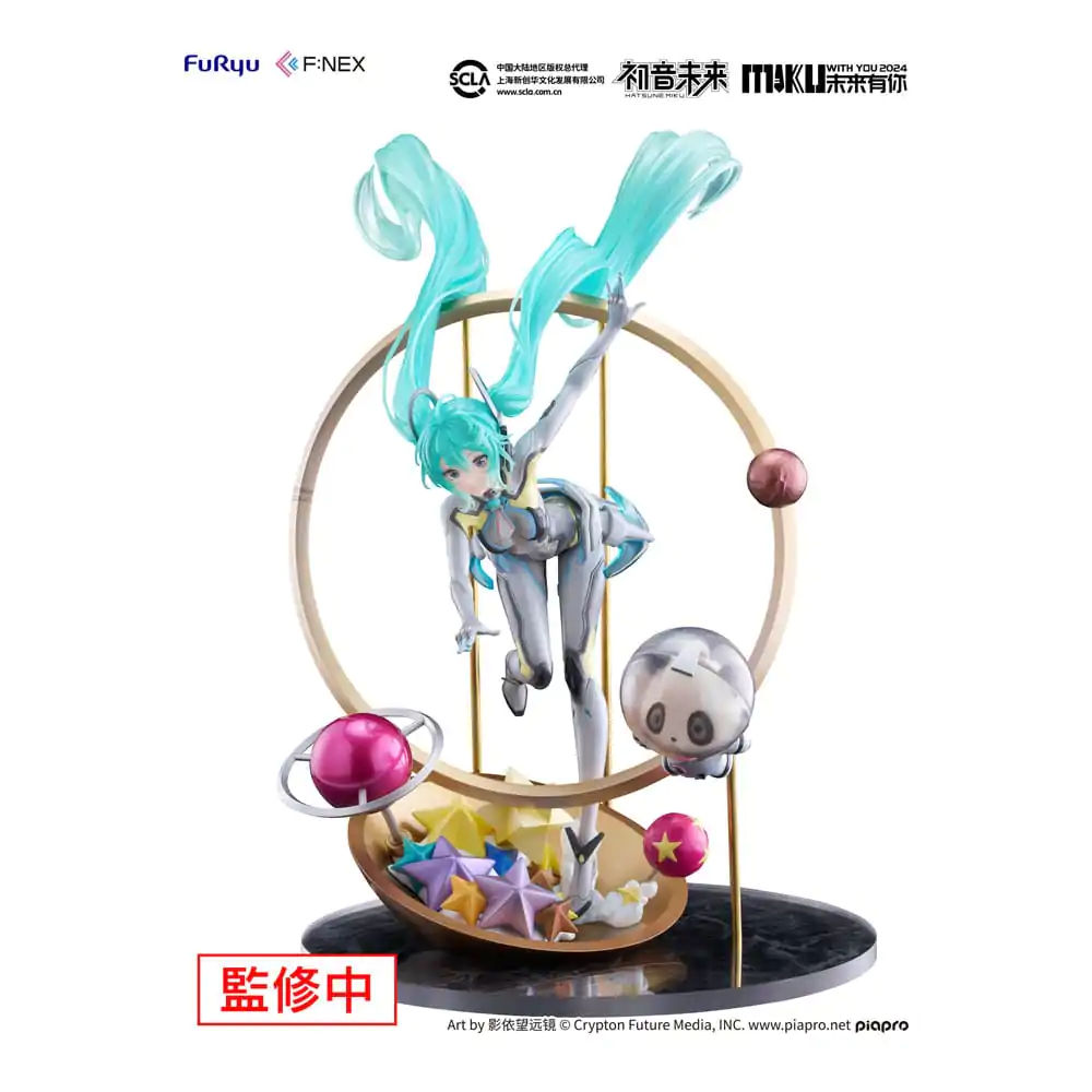 Hatsune Miku F:NEX PVC Kip 1/7 Miku with You 2024 Ver. 29 cm fotografija proizvoda