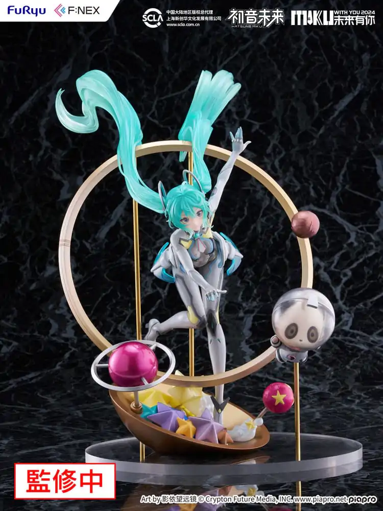 Hatsune Miku F:NEX PVC Kip 1/7 Miku with You 2024 Ver. 29 cm fotografija proizvoda