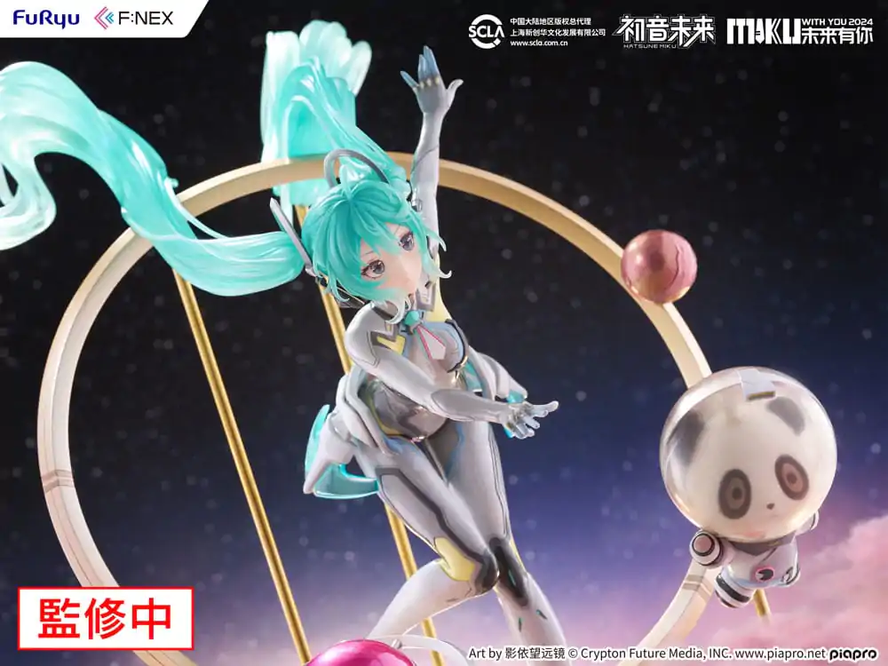 Hatsune Miku F:NEX PVC Kip 1/7 Miku with You 2024 Ver. 29 cm fotografija proizvoda