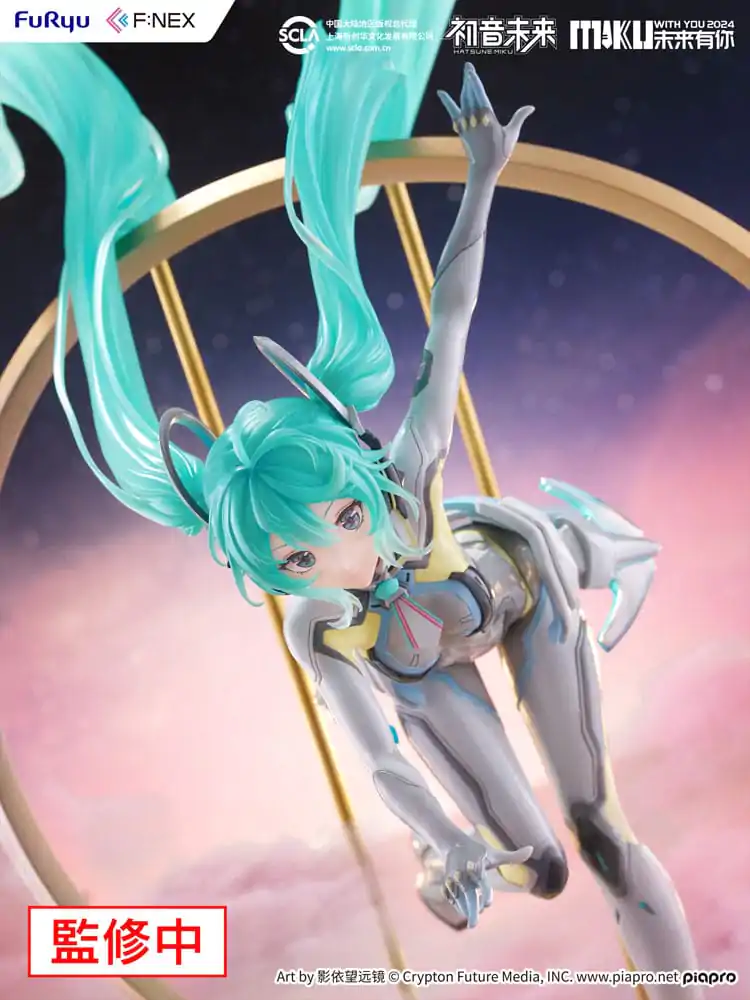 Hatsune Miku F:NEX PVC Kip 1/7 Miku with You 2024 Ver. 29 cm fotografija proizvoda