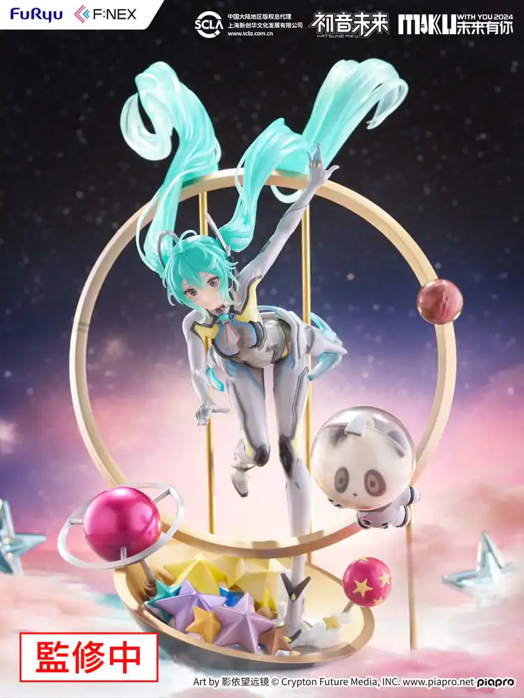 Hatsune Miku F:NEX PVC Kip 1/7 Miku with You 2024 Ver. 29 cm fotografija proizvoda