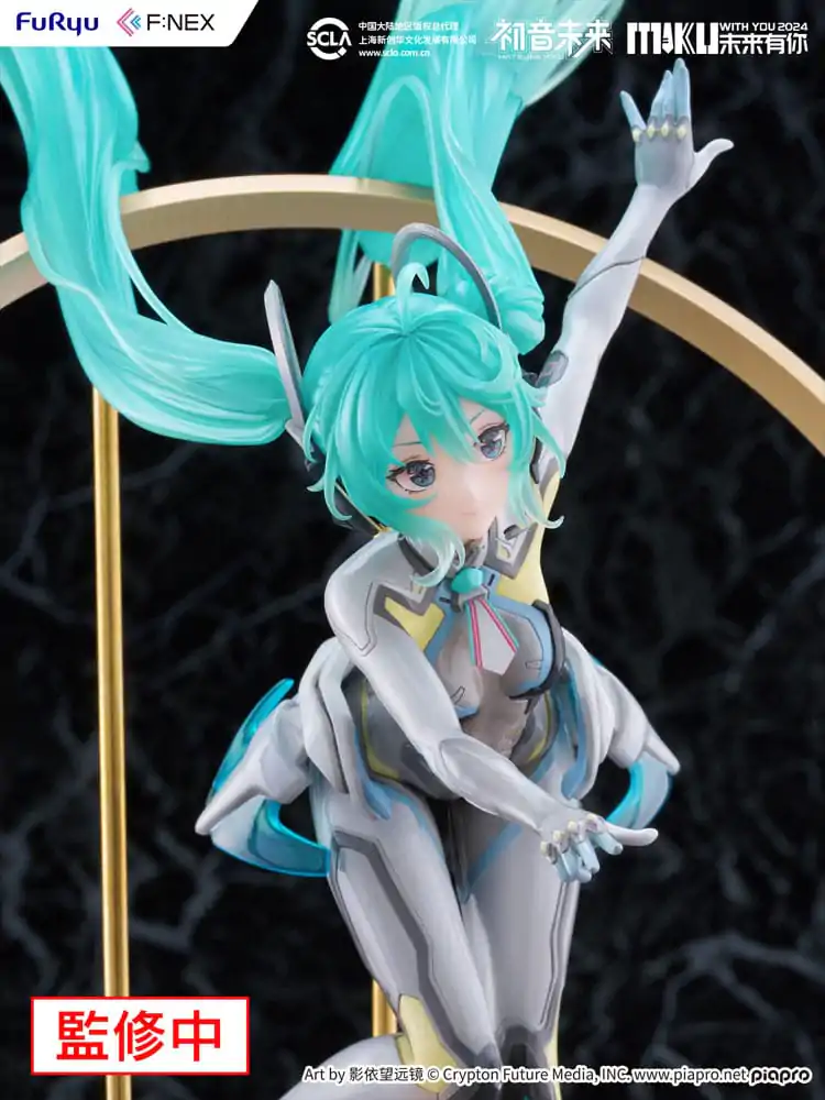 Hatsune Miku F:NEX PVC Kip 1/7 Miku with You 2024 Ver. 29 cm fotografija proizvoda