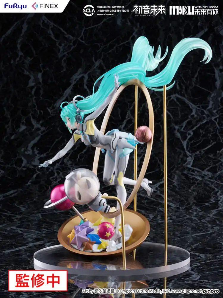 Hatsune Miku F:NEX PVC Kip 1/7 Miku with You 2024 Ver. 29 cm fotografija proizvoda