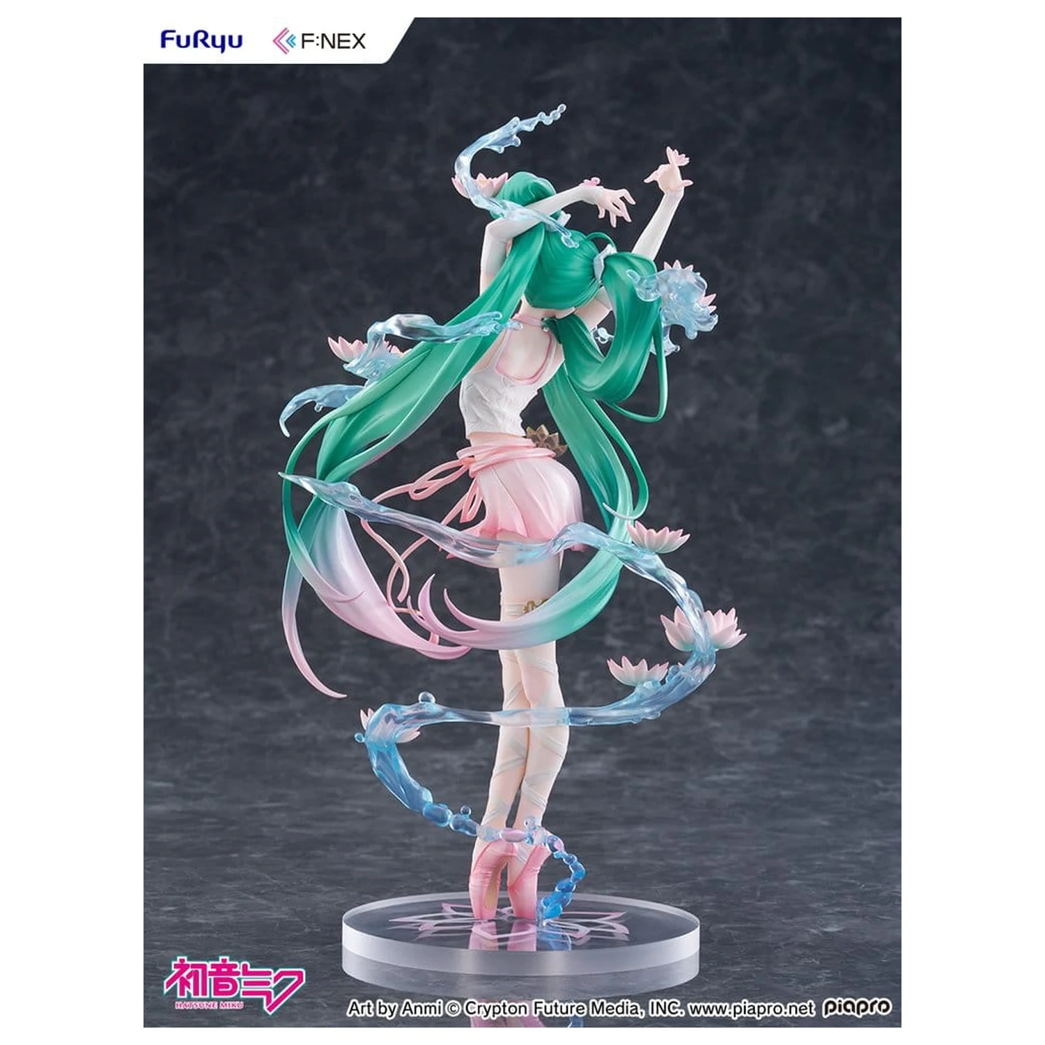 Hatsune Miku F:NEX PVC Kip 1/7 Water lily Ver. 27 cm fotografija proizvoda