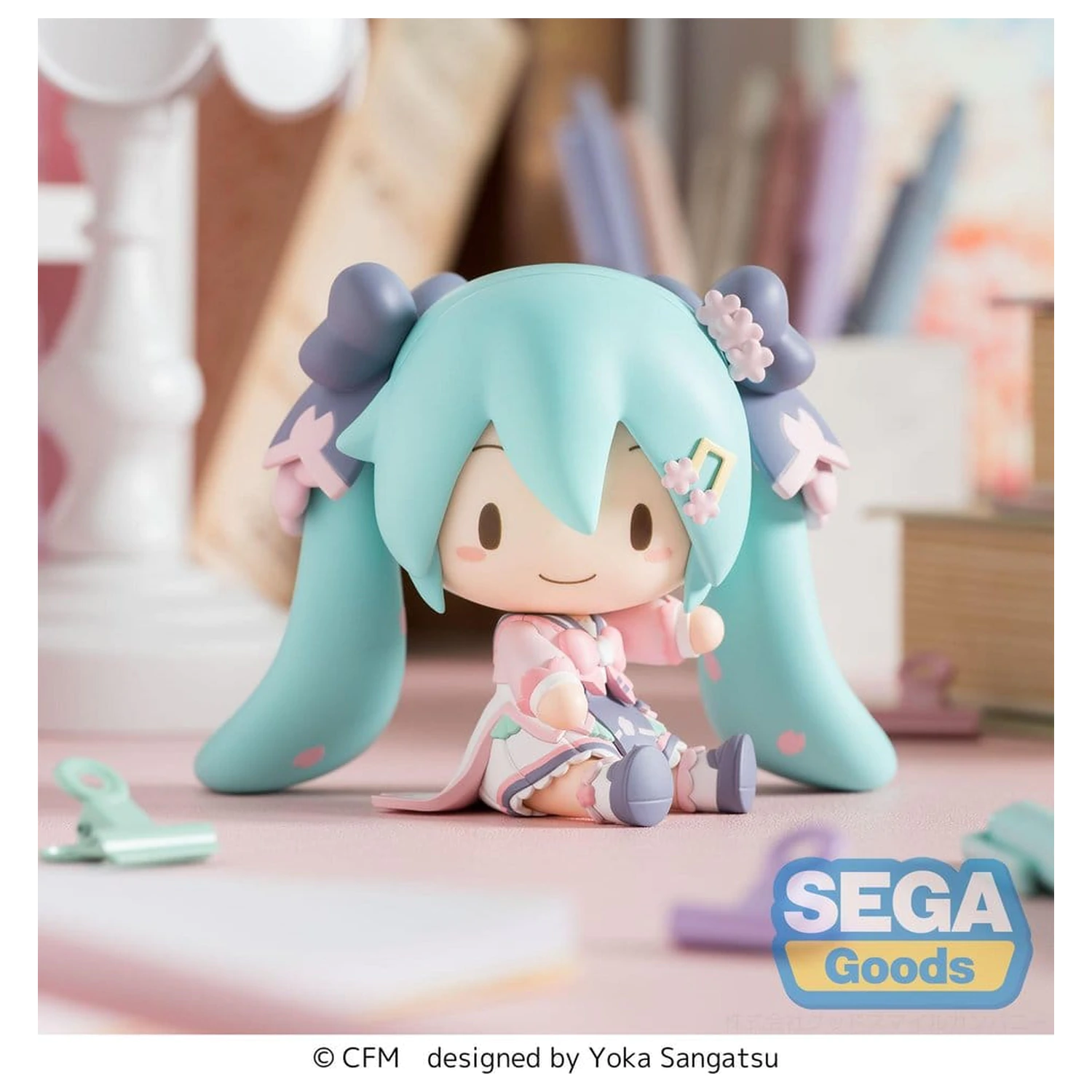Hatsune Miku fuwa petit Chibi Figura "New Semester" 8 cm fotografija proizvoda