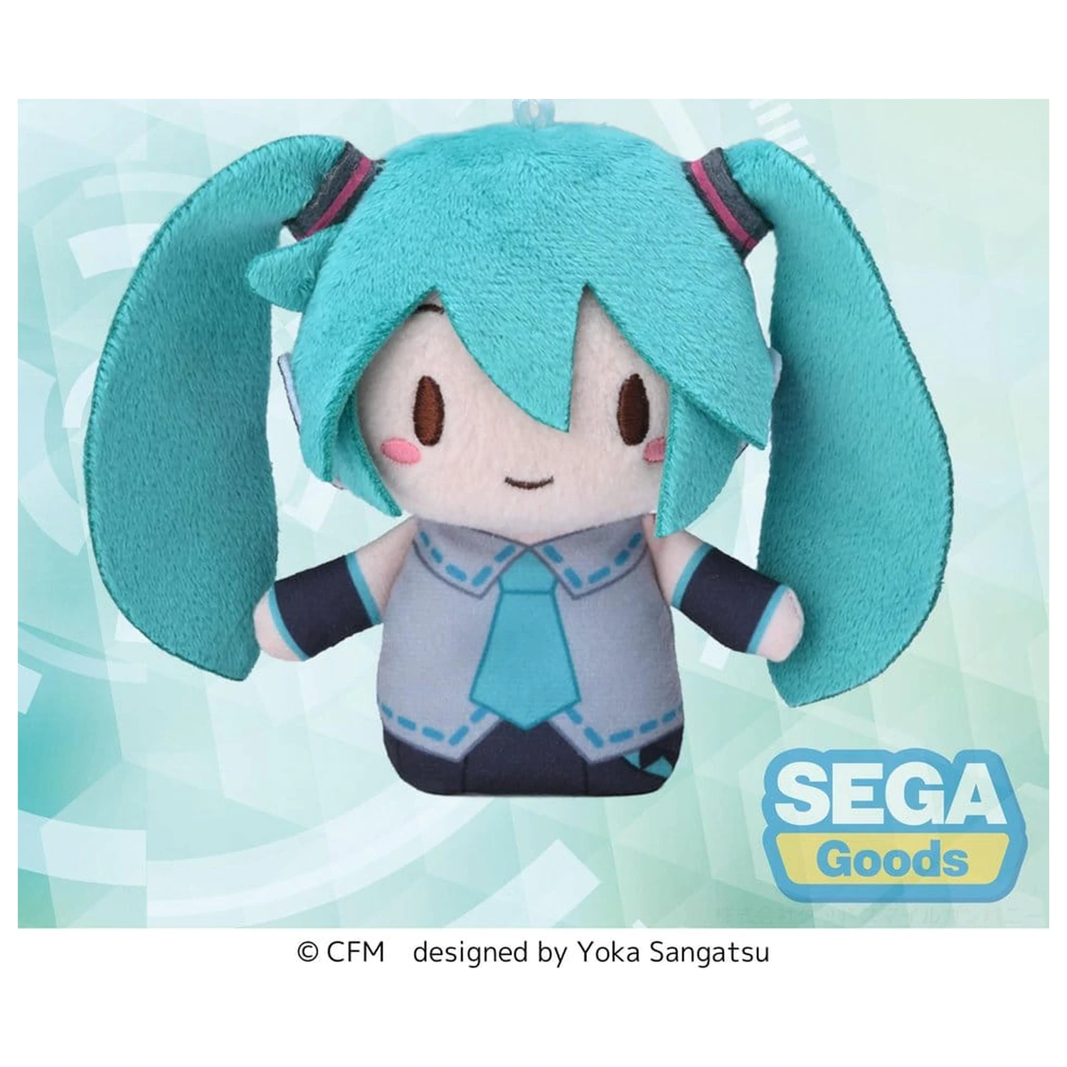 Hatsune Miku Fuwa Petit Plush Plišana Figura Maskota za Prst 10 cm fotografija proizvoda