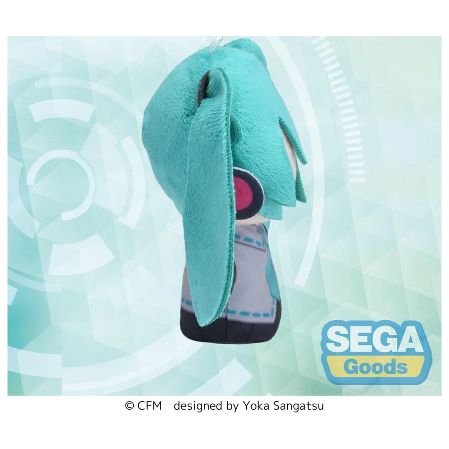 Hatsune Miku Fuwa Petit Plush Plišana Figura Maskota za Prst 10 cm fotografija proizvoda